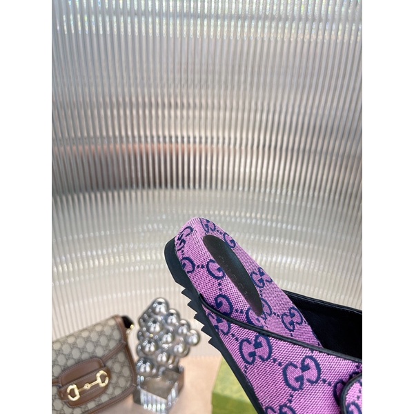 dép thời trang nữ Chất liệu thủ công y như bản chính Hàng nguyên bản khóa cứng khuôn gucci Gc gG