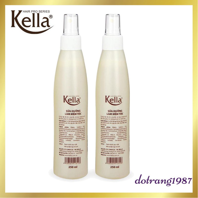 Sữa xịt dưỡng tóc Kella Hair Deep Moisture Lotion 250 ml