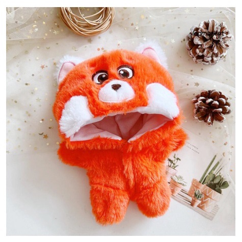 Outfit 20cm Gấu đỏ biến hình - Turning Red