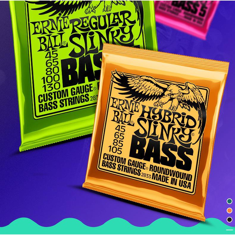 Dây Đàn Guitar Bass 4 Dây ErnieBall