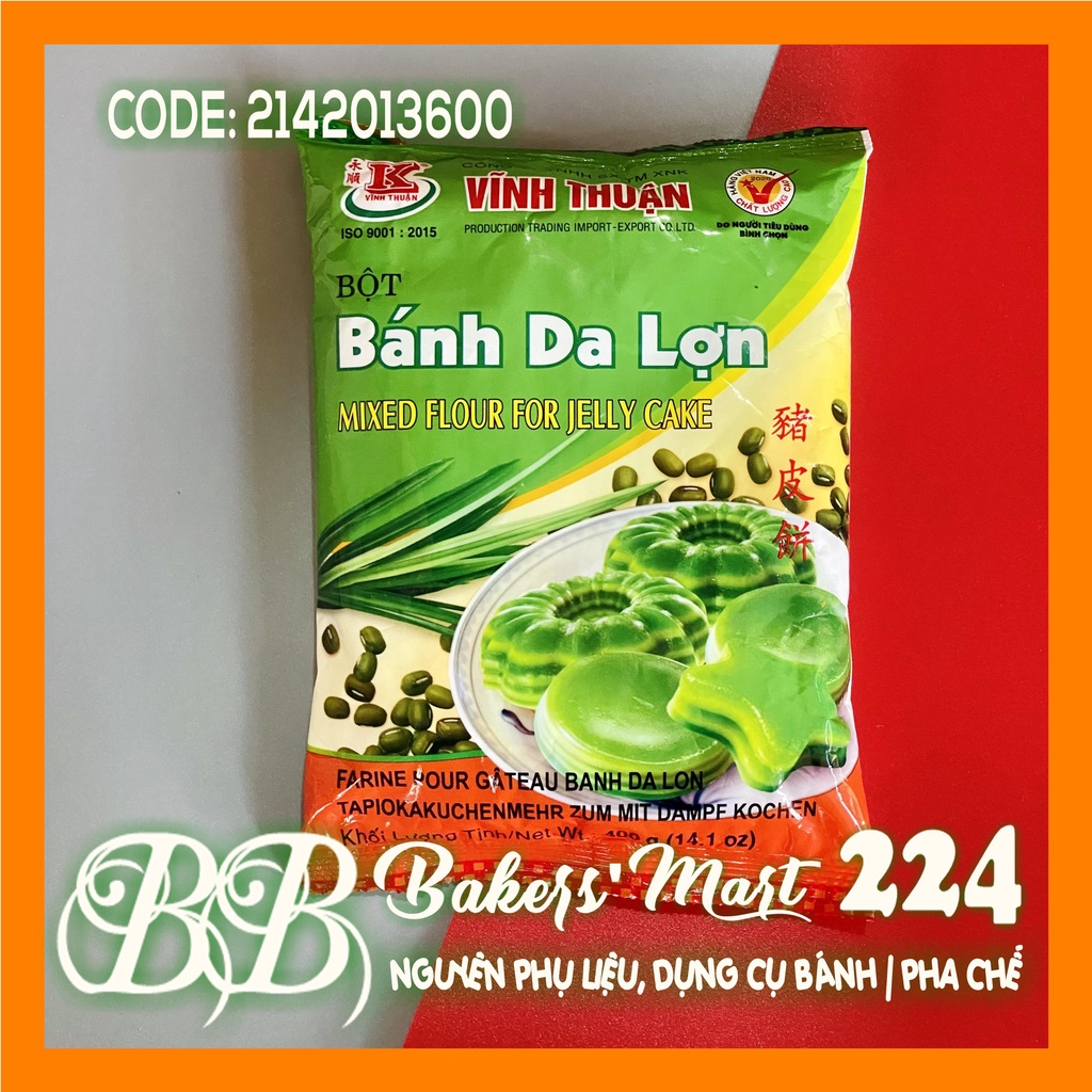 Bột làm DA LỢN hiệu VĨNH THUẬN - Gói 400gr