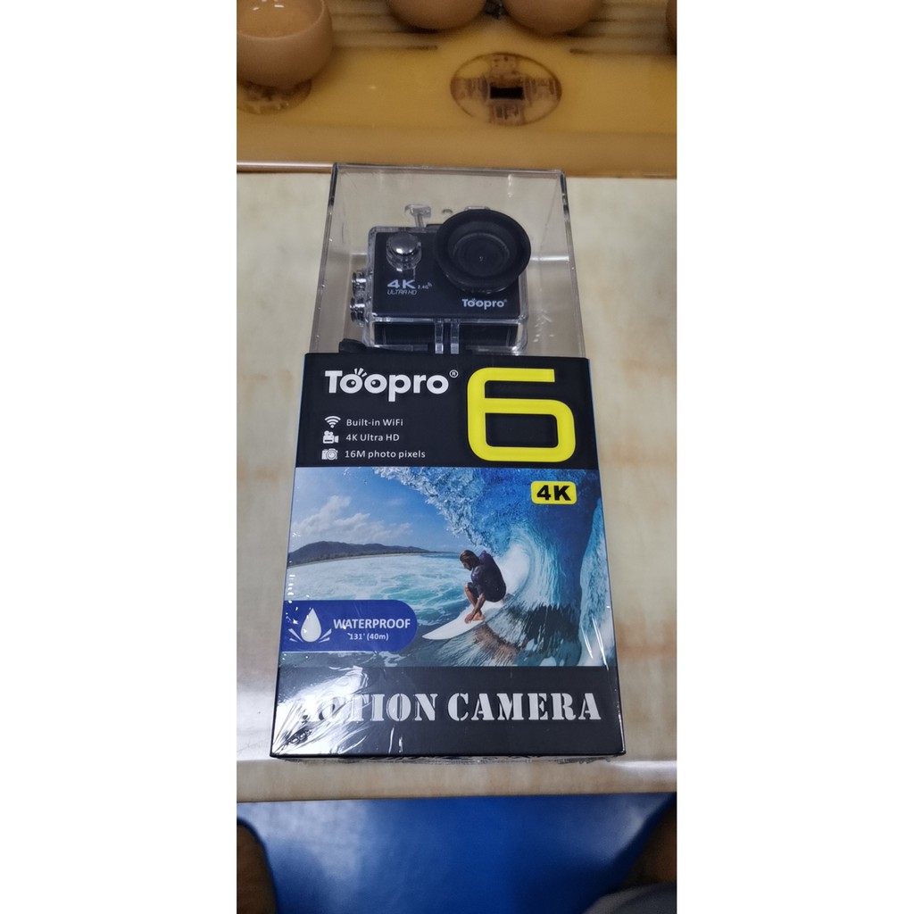 SJCAM Camera Hành Trình Độ Phân Giải 4k, Kết Nối Wifi 4k / Hd 1080p, 30m Màn Hình Cảm Ứng 2 "