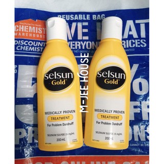 Dầu gội Selsun Gold cho người bị gàu, nấm da đầu - 200ml