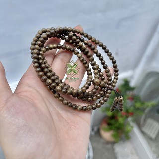 Vòng đeo tay chuỗi 216 hạt size 4ly, vòng tay trầm hương trầm tốc vườn tự nhiên
