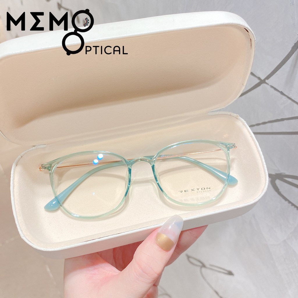 Gọng Kính Cận nữ nam dáng tròn đẹp gọng dẻo thanh mảnh siêu nhẹ nhiều màu sắc thời trang hàn quốc - Rexton101