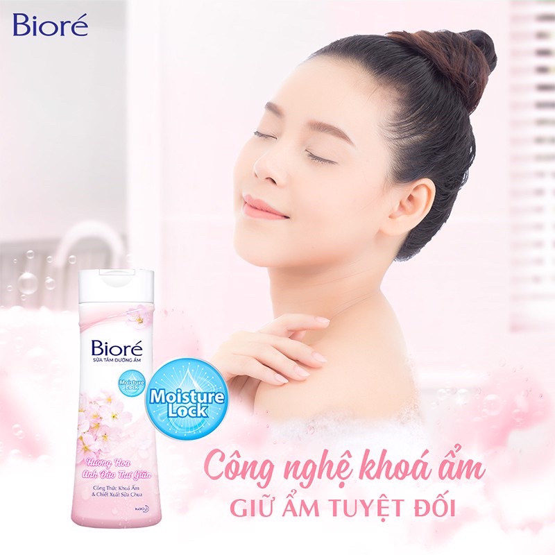 Sữa Tắm Dưỡng Ẩm Mịn Da Bioré (200g)