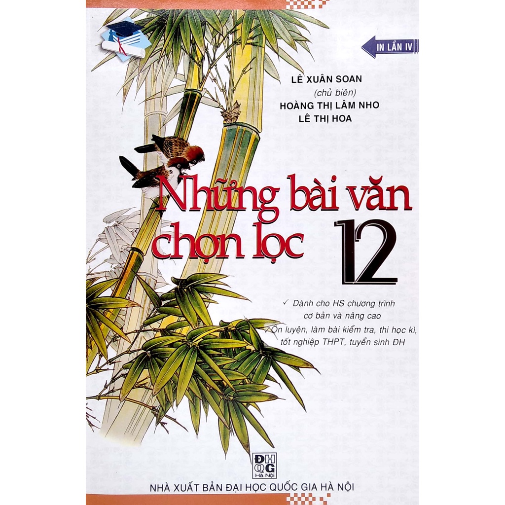 Sách Những Bài Văn Chọn Lọc Lớp 12