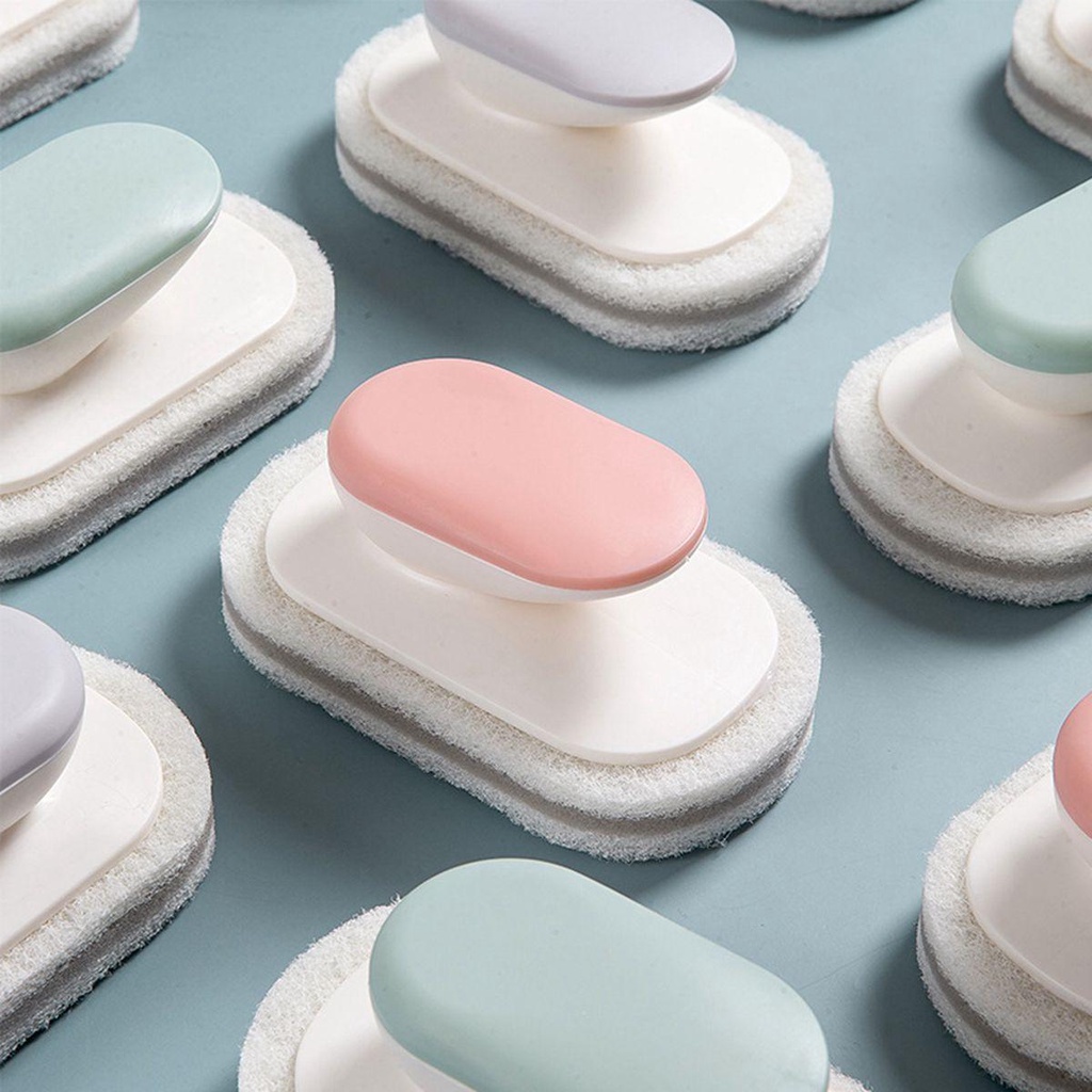 Bàn Chải Vệ Sinh Nhà Bếp / Phòng Tắm Bằng Bọt Biển Siêu Bền Tiện Dụng