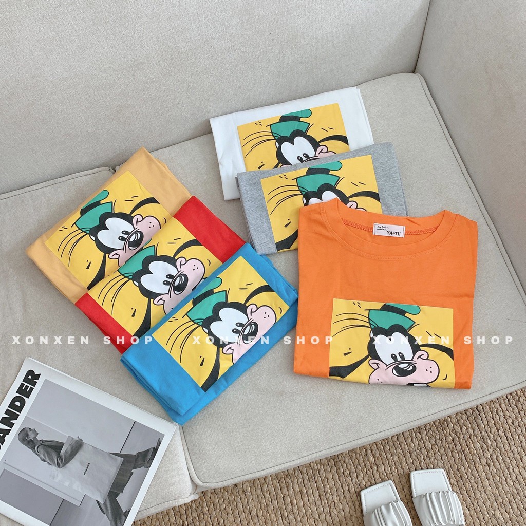 ÁO THUN FORM RỘNG IN HÌNH cá tính chất cotton thoáng mát Xonxen shop free size, mã 12