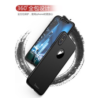 Iphone X - Ốp Cứng 2 Mảnh Chính Hãng Ipaky ( Tặng kèm dán cường lực mặt trước )