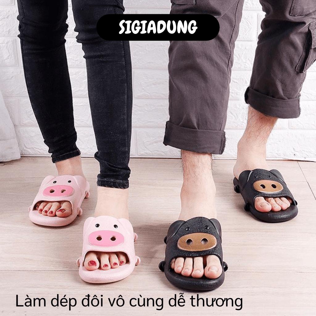 [SGD] Dép Đi Trong Nhà - Dép Nhà Tắm Hình Heo Đáng Yêu, Chống Trơn Trượt, An Toàn 6475