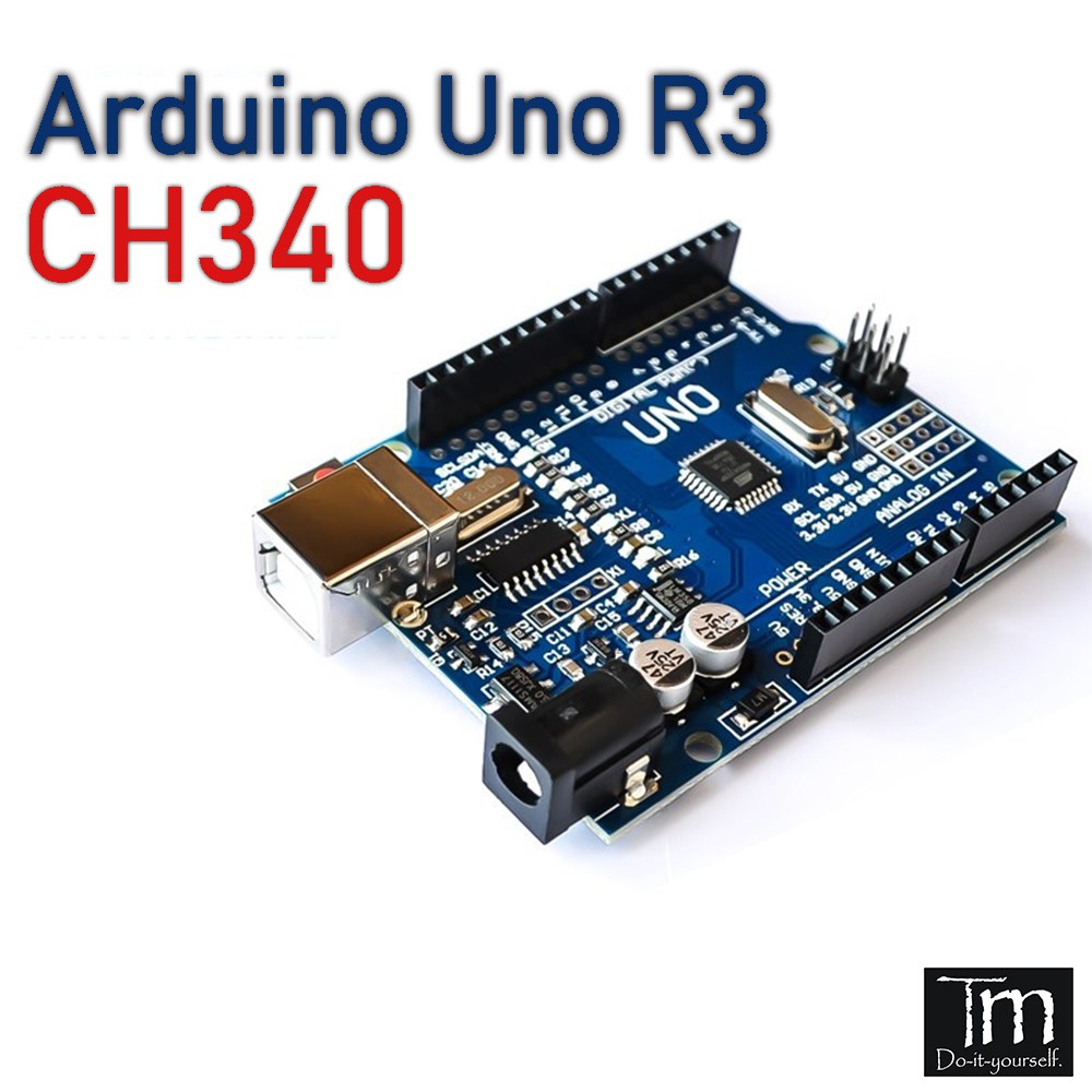 Arduino UNO R3 Chip Dán ATMEGA328P Chip Nạp CH340