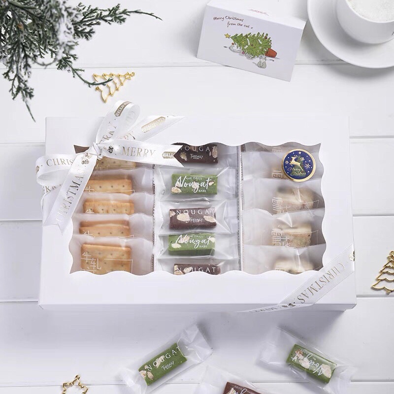 Xấp 100 Túi Gói Bánh Quy Kẹo Nougat Hạnh Phúc Hàn Miệng Túi - KAT Official Store