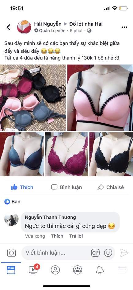 THANH LÝ - Bộ đồ lót Vic ren có gọng đệm vừa mã 1390 BL | WebRaoVat - webraovat.net.vn