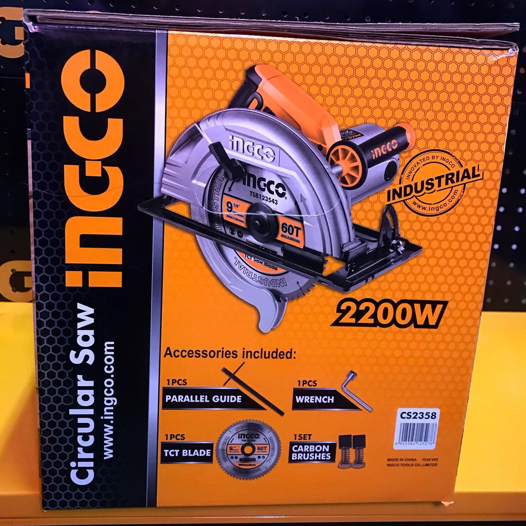 Máy cưa đĩa tròn 2200W INGCO 235m CS2358