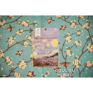 STICKER TRANH VAN GOGH -cắt tròn