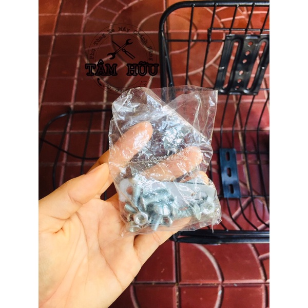 Giỏ xe đạp, Rổ sắt xe điện, Có nắp – TẶNG KÈM BÁT siêu hời