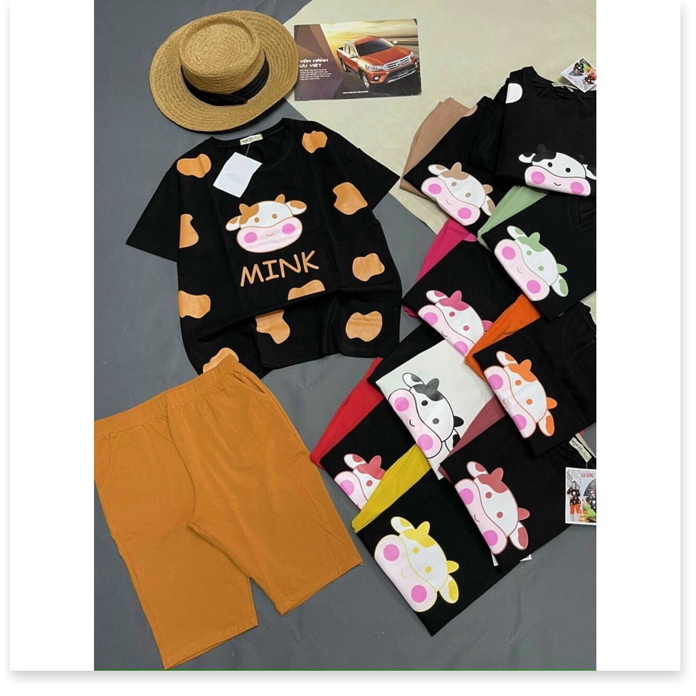 Set bộ đồ mặc nhà nữ ngắn cực xinh dành cho các chị em KME FASHION