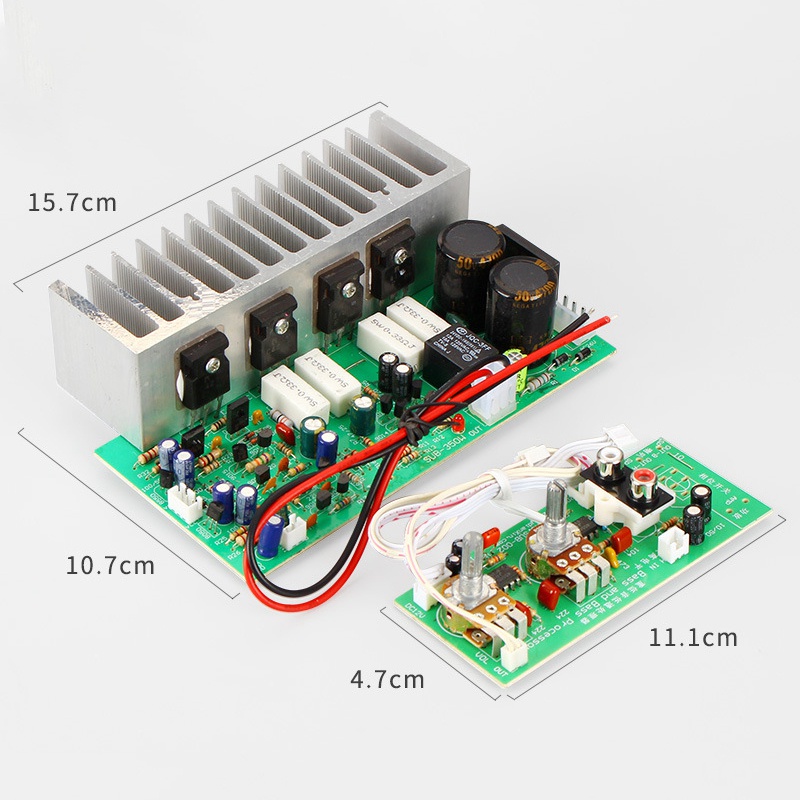 Bảng mạch khuếch đại công suất loa siêu trầm SUB-350W Bảng mạch khuếch đại công suất chất lượng cao Mono đã hoàn thành Bảng mạch khuếch đại công suất loa tự làm
