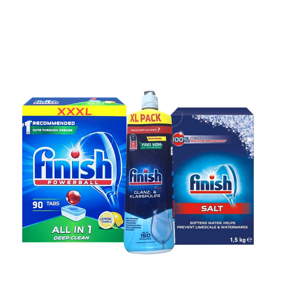 Combo Viên rửa bát Finish