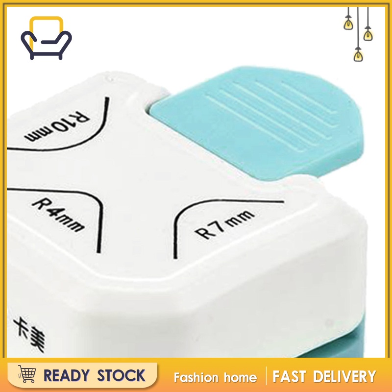 Dụng Cụ Dập Nổi Góc Giấy Tròn 4mm 7mm 10mm 3 Trong 1 Happi2ness