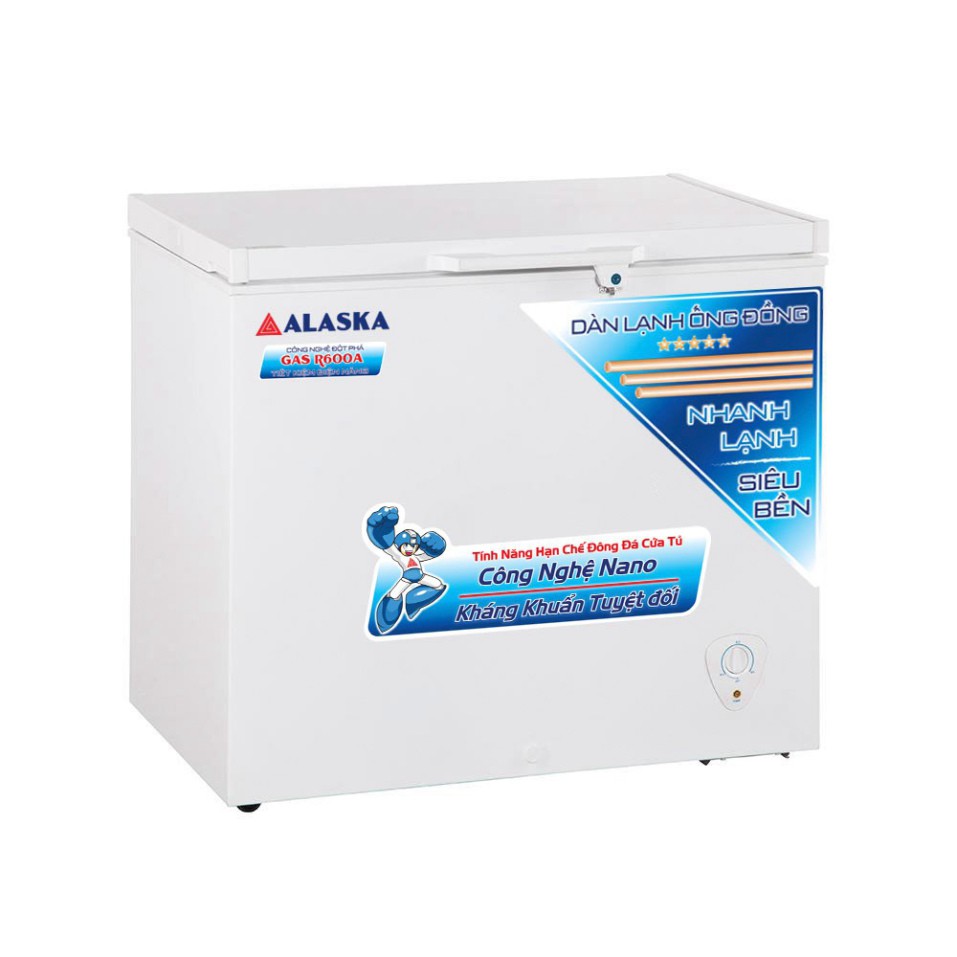 Tủ đông Alaska BD-300C - Chính hãng - Bảo hành 24 tháng - Mới 100%