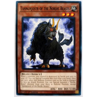 [Thẻ Yugioh] Tanngnjostr of the Nordic Beasts |EN| Common