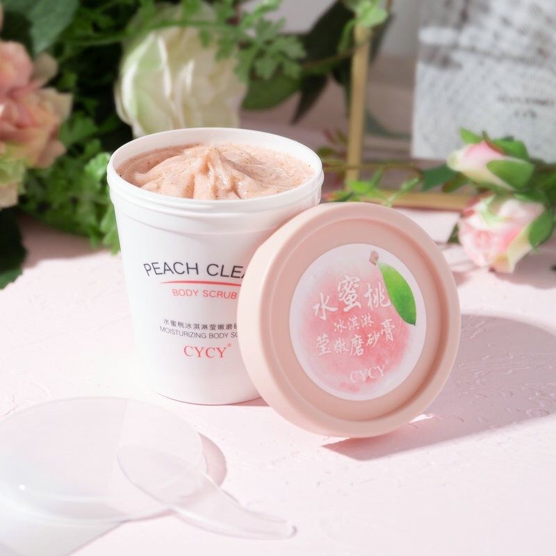 Tẩy Tế Bào Chết Body Đào HEYXI PEACH Clear 200ml