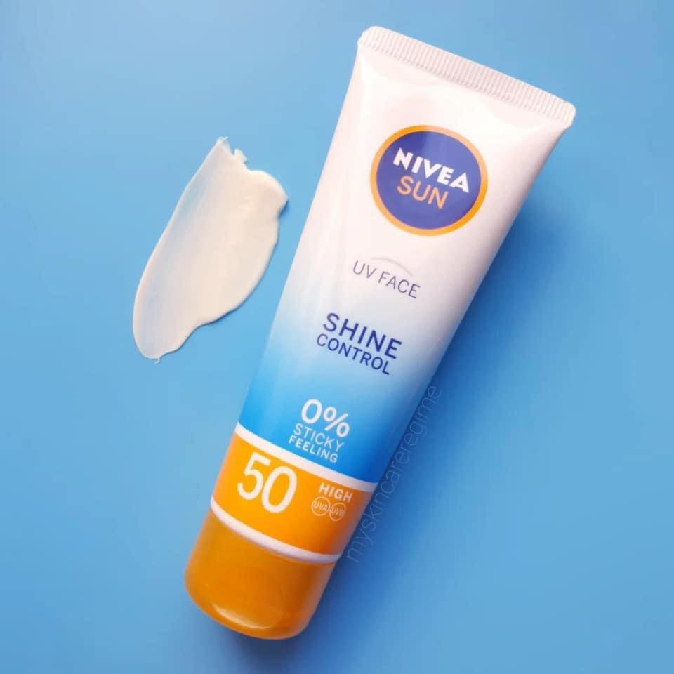 CHỈ TRẢ KHÁCH ORDER FB- đủ bill- KEM CHỐNG NẮNG NIVEA SHINE CONTROL