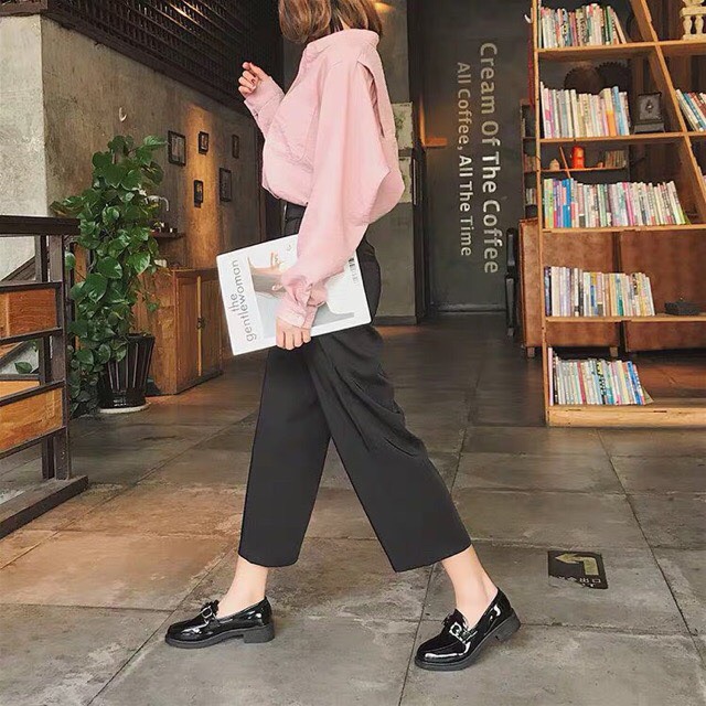 Giầy đốc lười nữ da bóng (mã 1799) | BigBuy360 - bigbuy360.vn