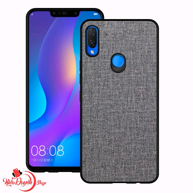 Ốp lưng Huawei Nova 3i,Ốp lưng vải