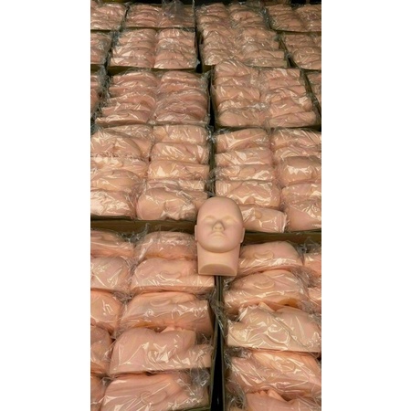 Đầu canh tập nối mi, Đầu canh silicon nối mi, massage mặt