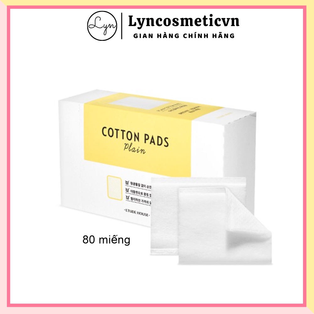 Bông tẩy trang Mild Cotton Pads (80 miếng)