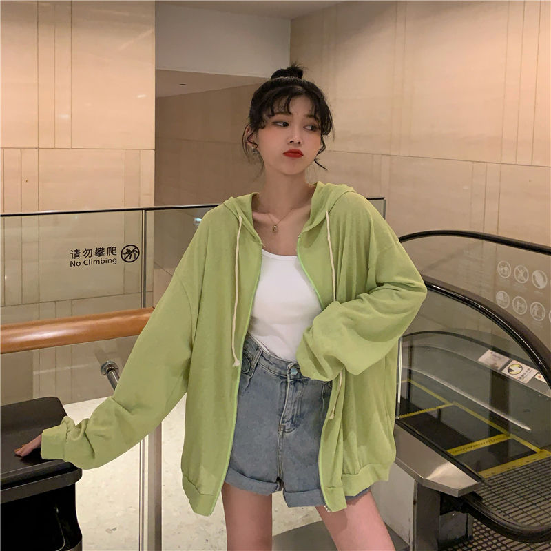 Áo Khoác Chống Nắng Dáng Rộng Thời Trang Cho Nữ