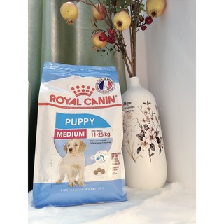 Thức ăn hạt cho chó con Royal canin Puppy Medium 1kg