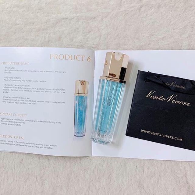 Serum dưỡng ẩm phục hồi da Vento Vivere Iced Crystal Thụy Sĩ 45ml - PhuongAnHouse