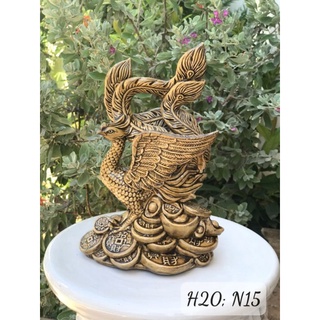 Tượng gốm Phượng_ Gốm sứ Bát Tràng