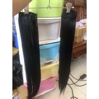 3 miếng Tóc giả kẹp ♥️♥️phím phồng tóc ♥️1 sét 3 miếng 1 mét♥️free ship ♥️phím phồng thẳng