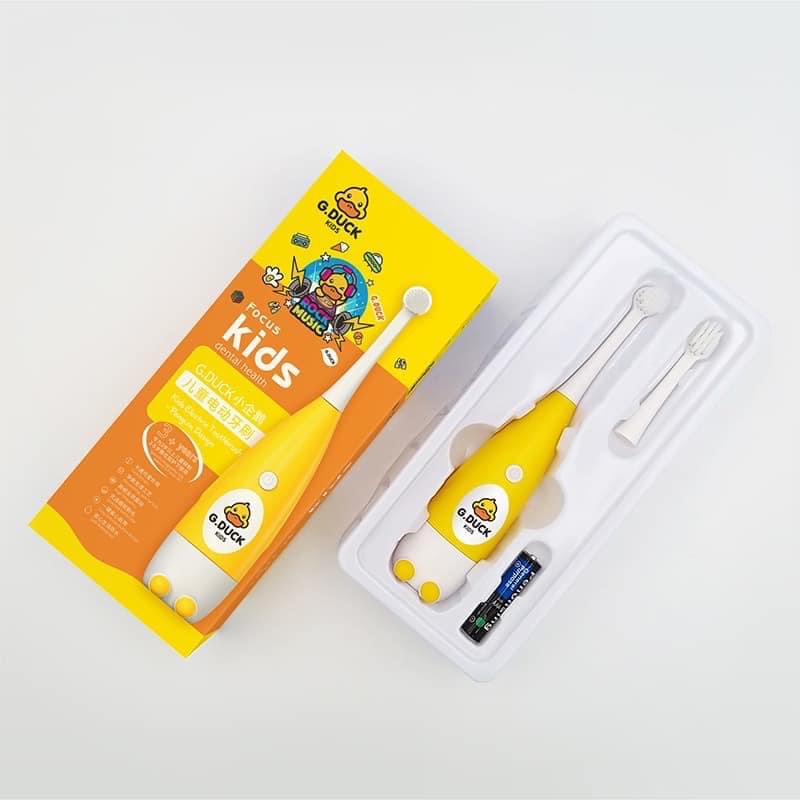 Bàn Chải Đánh Răng Điện Cao Cấp Vịt Vàng Cho Bé