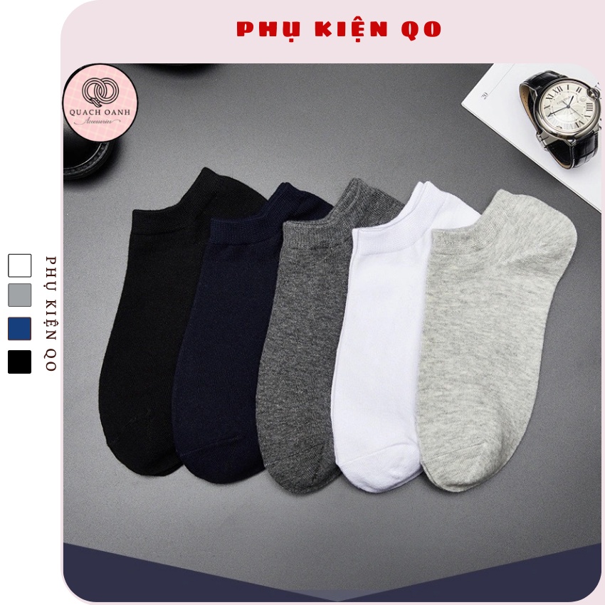 Tất nam cổ ngắn , Hộp tất 10 đôi tất xuất Nhật kháng khuẩn, khử mùi TXN01