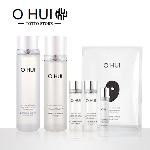 Bộ dưỡng trắng da Ohui Extreme White Special Set 6 sản phẩm - Bộ dưỡng trắng Ohu