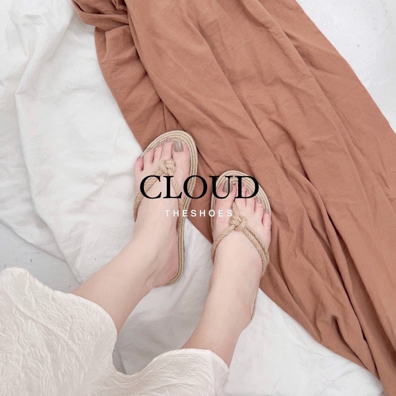 Dép đi biển giả cói