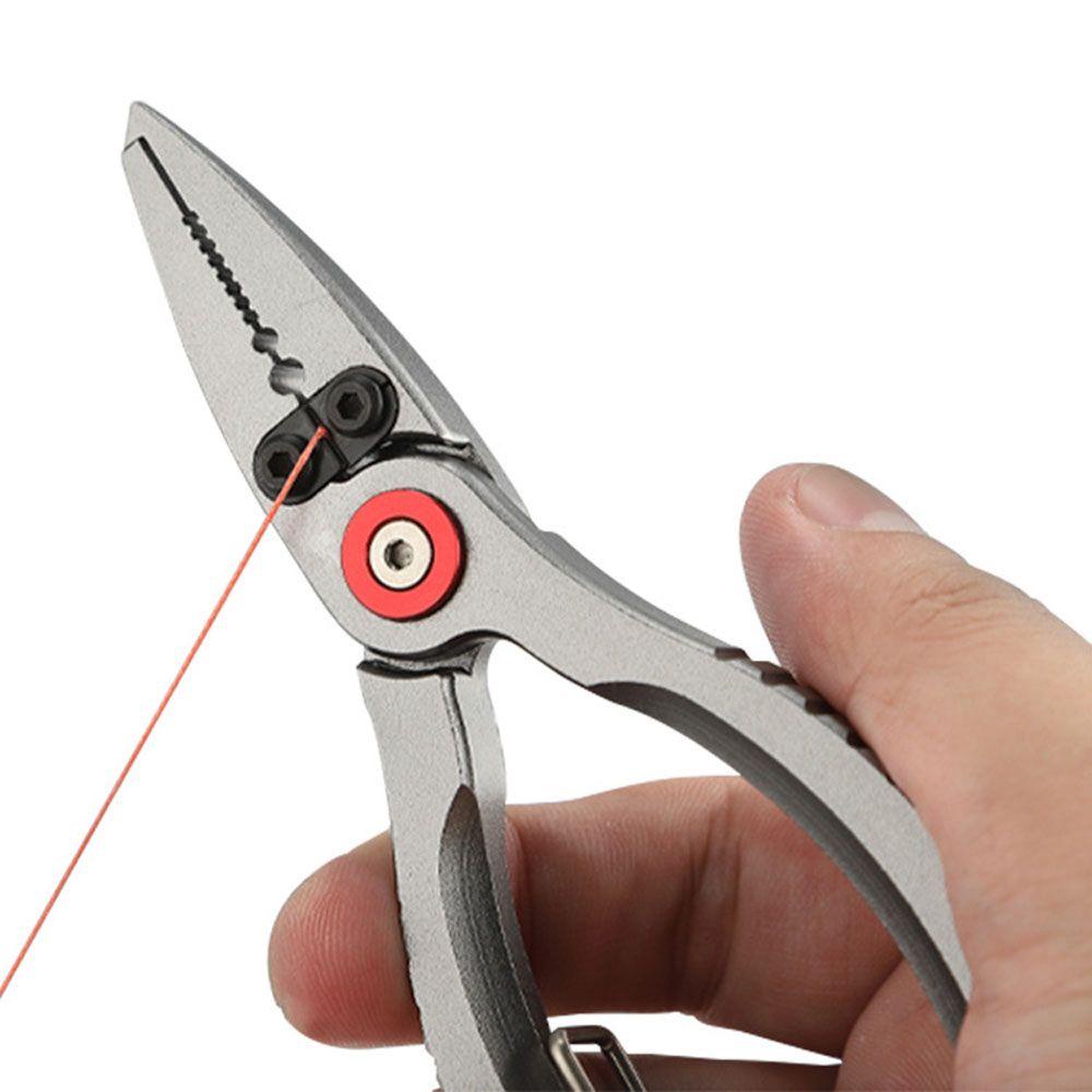 Kìm Cắt Dây Câu Cá Mini Bằng Hợp Kim Nhôm
