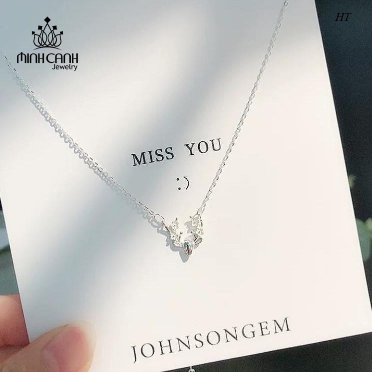 Dây Chuyền Tuần Lộc Bạc Ta - Minh Canh Jewelry