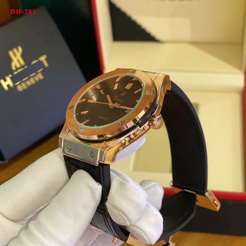 Đồng hồ nam Hublot - máy pin kim thể thao, tặng vòng bảo hành 12 tháng DH201 | BigBuy360 - bigbuy360.vn