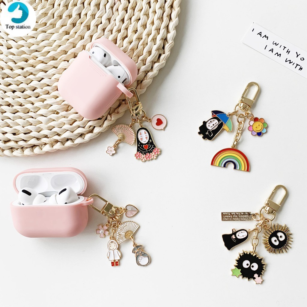 Móc khóa bằng hợp kim hình hoạt hình dễ thương