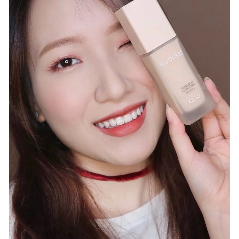 [SALE 60%] KEM NỀN Clio Nudism Velvet Wear foundation | BigBuy360 - bigbuy360.vn