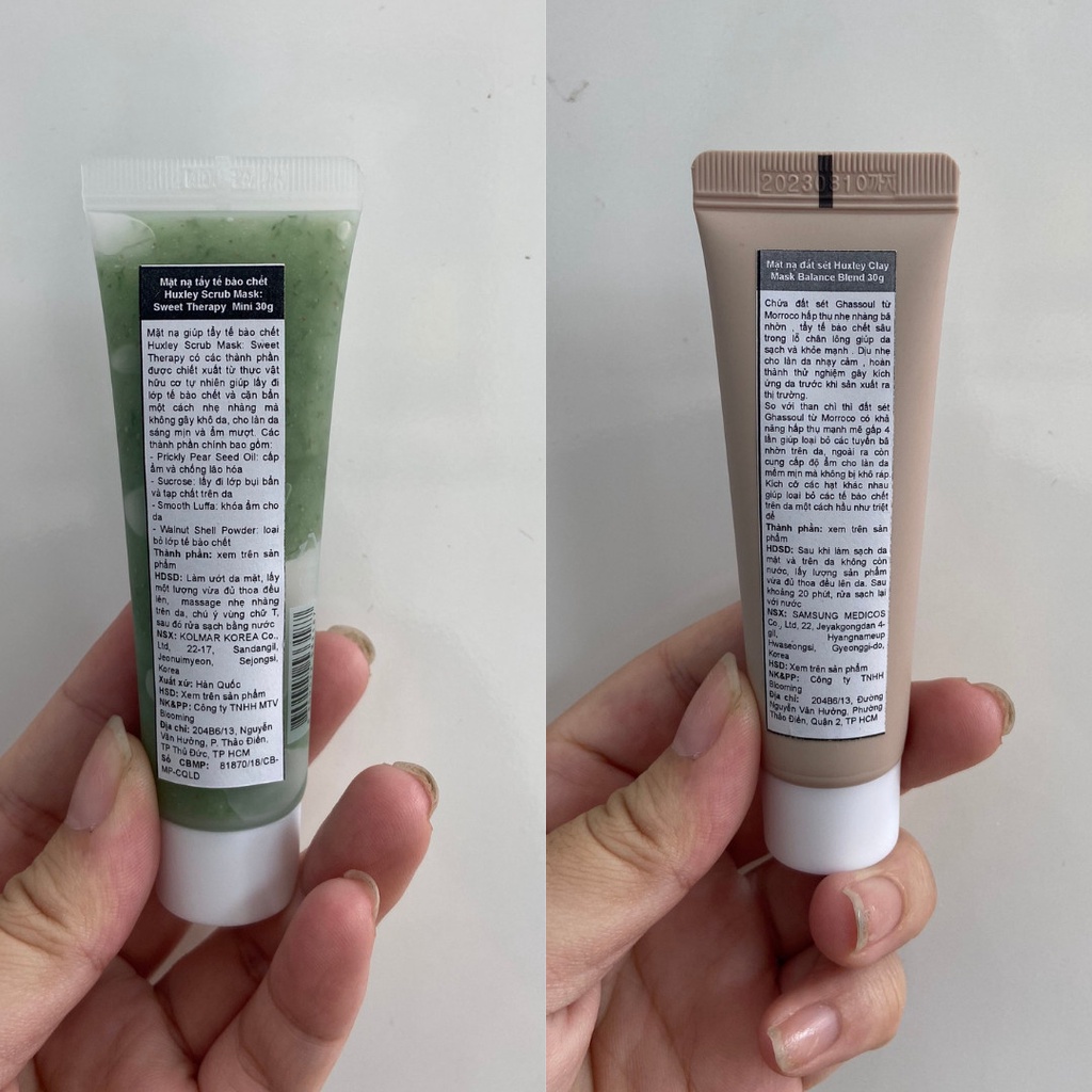 Mặt nạ đất sét Huxley Secret Of Sahara Clay Mask 30ml - Từ Hảo