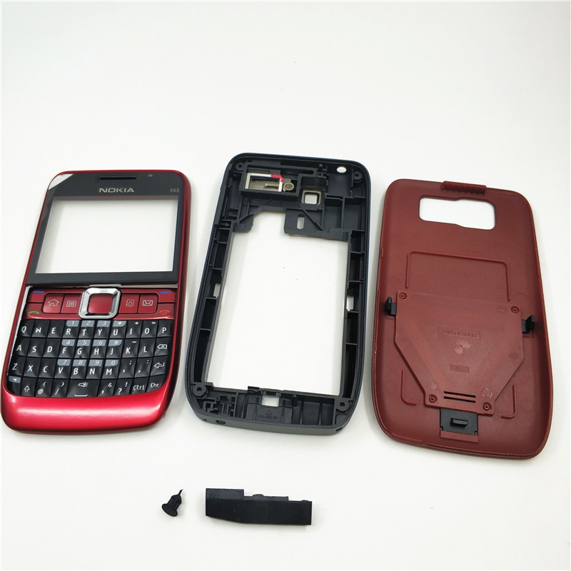 New Full Complete Mobile Phone Housing Cover Case+English Keypad For Nokia E63