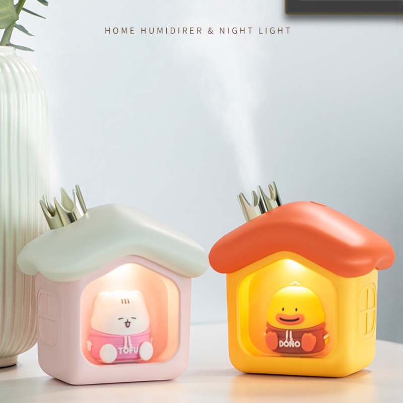 Máy phun sương Fnelse tạo độ ẩm dễ thương 200ml